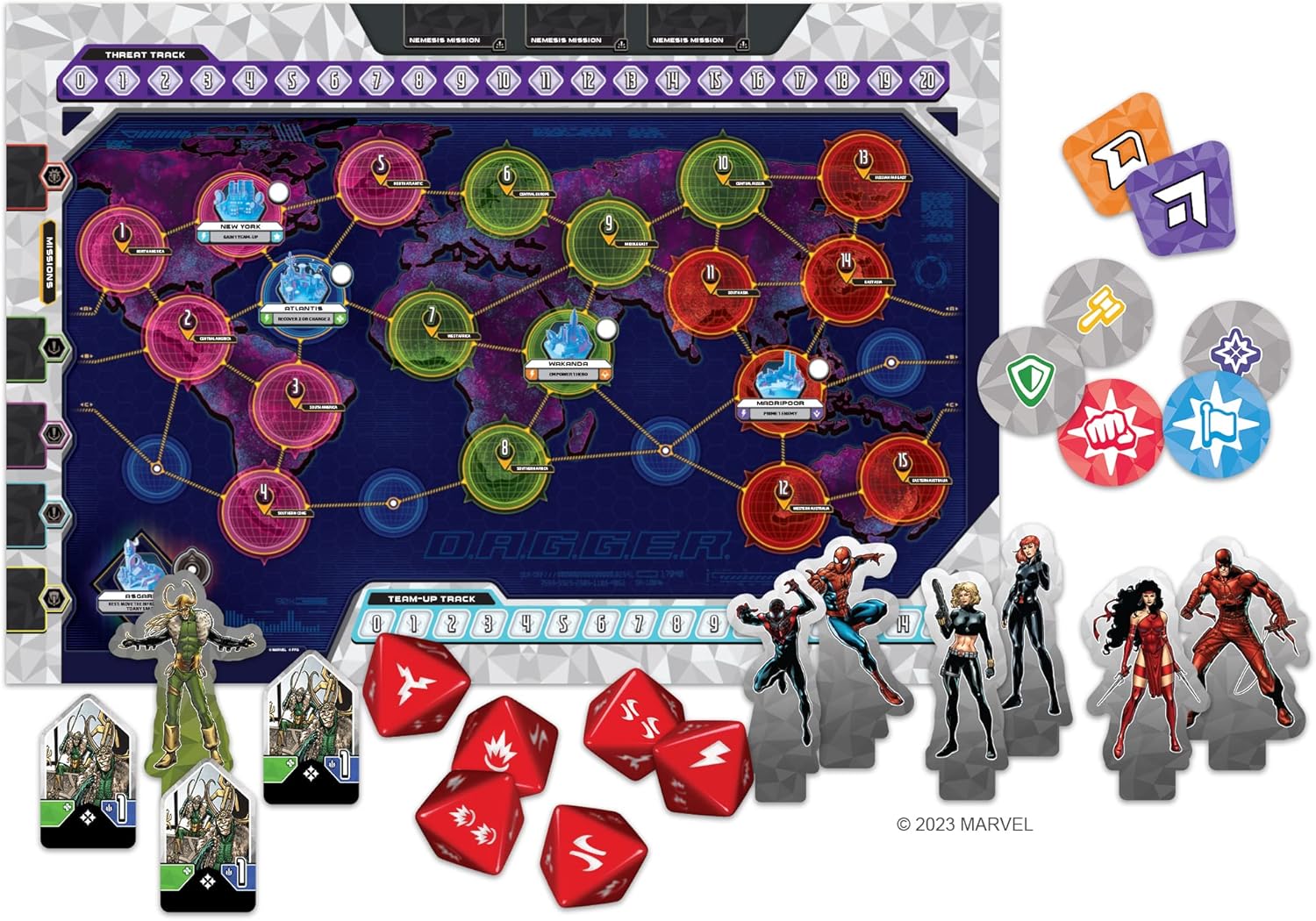 FFG | MARVEL D.A.G.G.E.R. | Cooperative Board Game