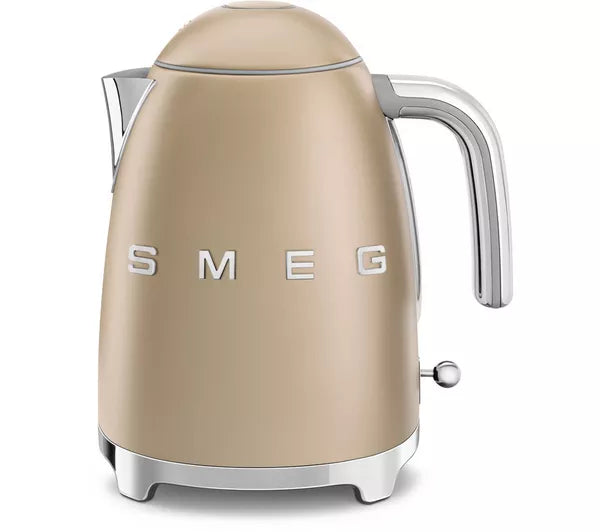SMEG 7 CUP Kettle (Matte Champagne)