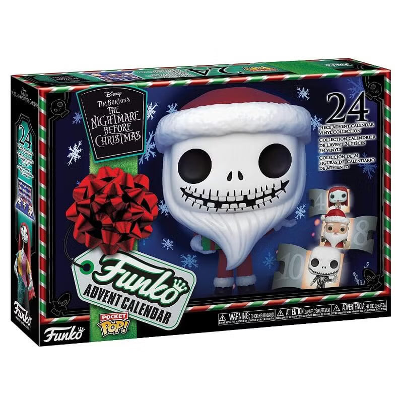 The Nightmare Before Christmas Funko Advent Calendar 24 Piece Character 2023 New